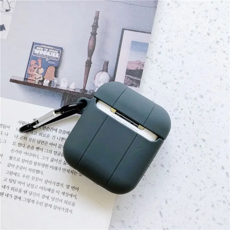 Чехол для AirPods с мультяшным рисунком, защитный чехол для беспроводных наушников, чехол для Airpods 12