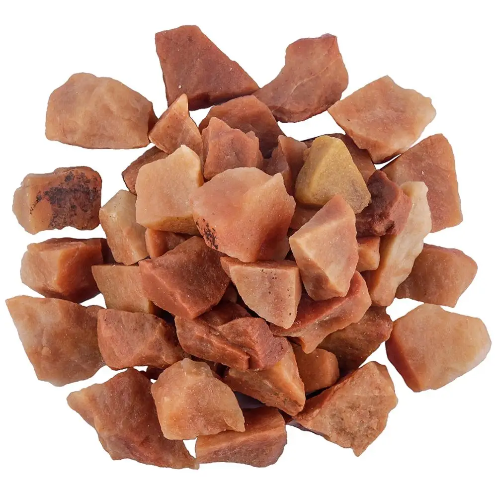 Red Aventurine TUMBEELLUW 1lb(460 г) натуральный кристалл кварца необработанный камень, необработанные камни неправильной формы для кабирования, кувырки, резки, лапидария - Цвет: Red Aventurine