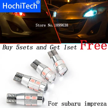 

1pc safe No error T10 light 194 W5W high brightness LED Canbus for impreza legacy xv forester Outback
