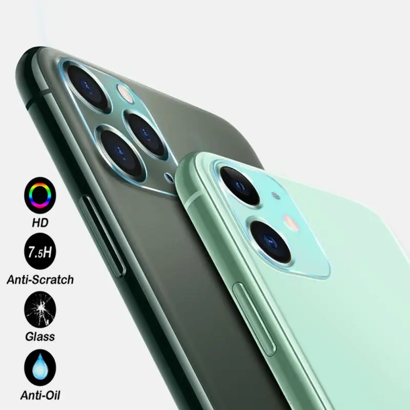 Защитная рамка для задней камеры телефона из закаленного стекла для IPhone 11/11 Pro/карты памяти