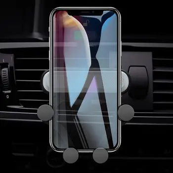 

Vibrating black technology gravity car bracket new creative car with mobile navigation buckle car outlet bracket