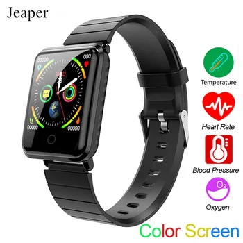 

Smart Watch V6 Thermometer Bracelet Temperature Measurement Band Heart Rate Women Men Fitness Tracker Mood Tracker Sports Watch