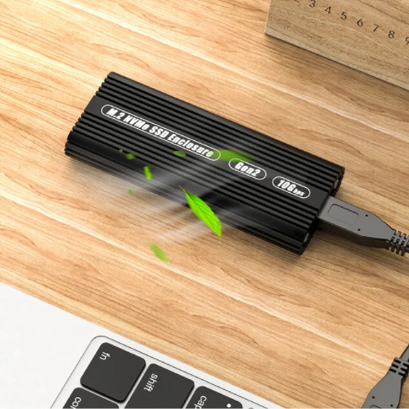 Type-C Gen2 SSD твердотельный PCIE протокол M.2 NGFF NVME мобильный жесткий диск коробка ASM USB3.1