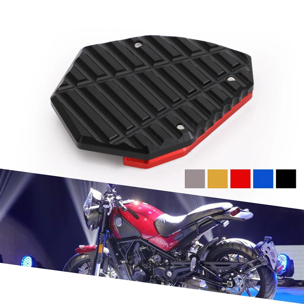 Мотоциклетная боковая подставка для ног Benelli leoncino 500 аксессуары для мотоциклов CNC алюминиевая подставка для ног Выдвижная пластина Накладка 4