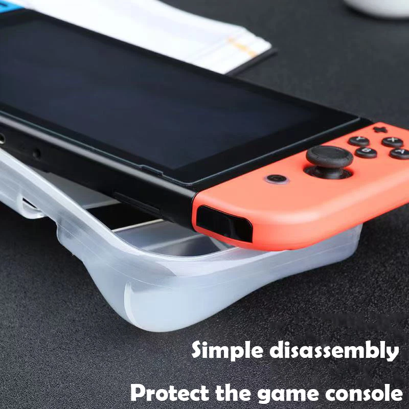 For Nintend Switch NS Case Shell Soft TPU Grip Protection Cover Console Controller Accessories Ultra Thin Anti-Scratch Case 9 Hffb94eabd3744d539f01b36b9e56133aS