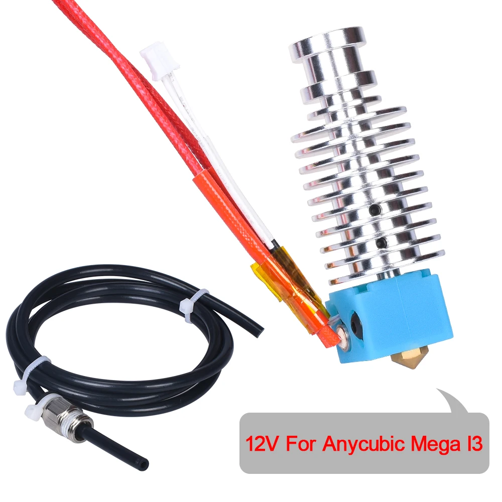 Новое обновление Запчасти Hotend V5 J-head Hotend I3 Мега Chiron 12V 24V 1,75 мм экструдера для I3 Мега мега-S 3D-принтеры Запчасти