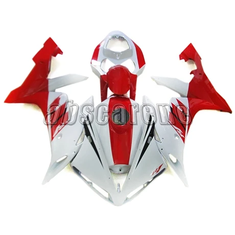 Полный комплект обтекателей для Yamaha YZF1000 R1 2004 2005 2006 YZF R1 04 05 06 ABS пластик инъекции Обтекатели глянцевый белый красный кузов