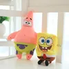 Kawaii Cartoon Anime Sponges A Bobs Squidward Tentacles Patrick A Star Plush Toy Stuffed Animals Pillows Dolls Toys For Children ► Photo 2/6