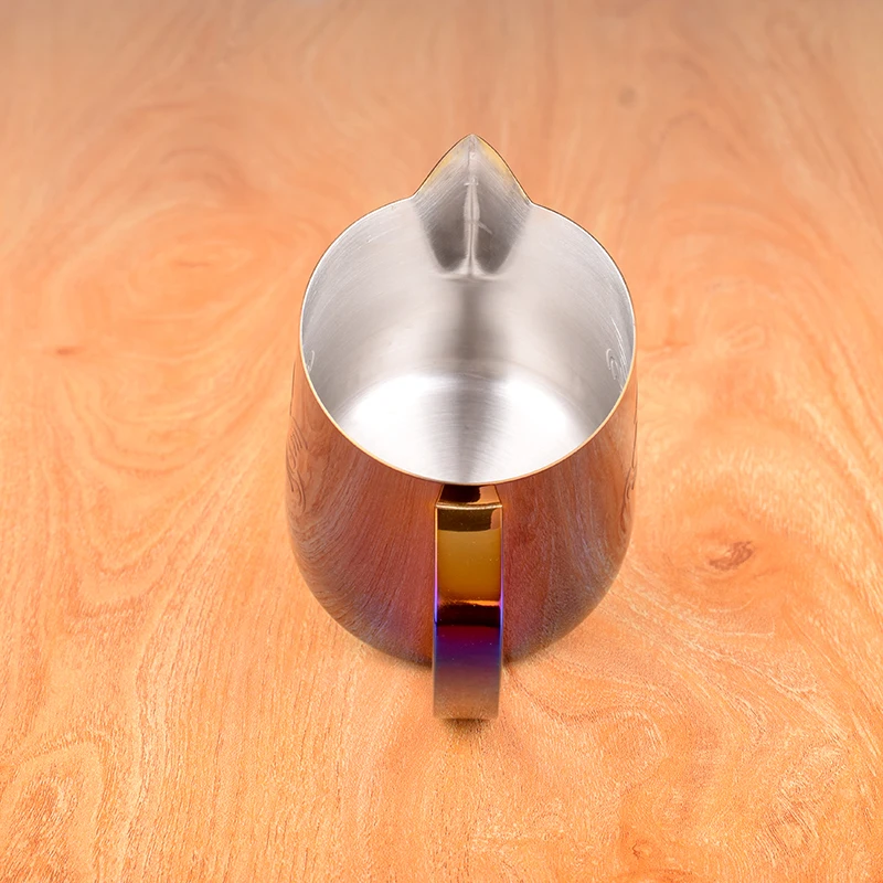 Новое поступление кувшин для молока с ручкой из нержавеющей стали 20 унций/600