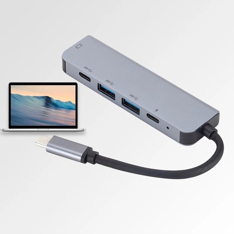 Новейший type-C к HDMI+ usb+ PD Многофункциональный узловой центр для адаптера Многофункциональный переходник type-c