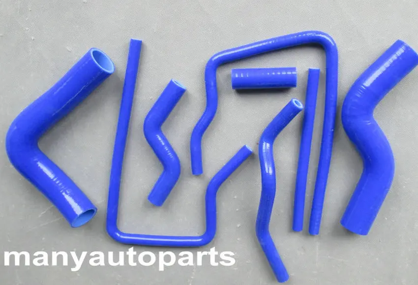 Силиконовый шланг радиатора для Subaru Impreza WRX STI GC8/EJ20 Ver 3-6 96 97 98 99 00 черный