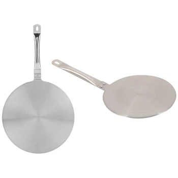 

2x 24cm/20cm Stainless Steel Heat Diffuser Converter for Gas/Electric/Induction Cooker Heat Diffuser Kitchen