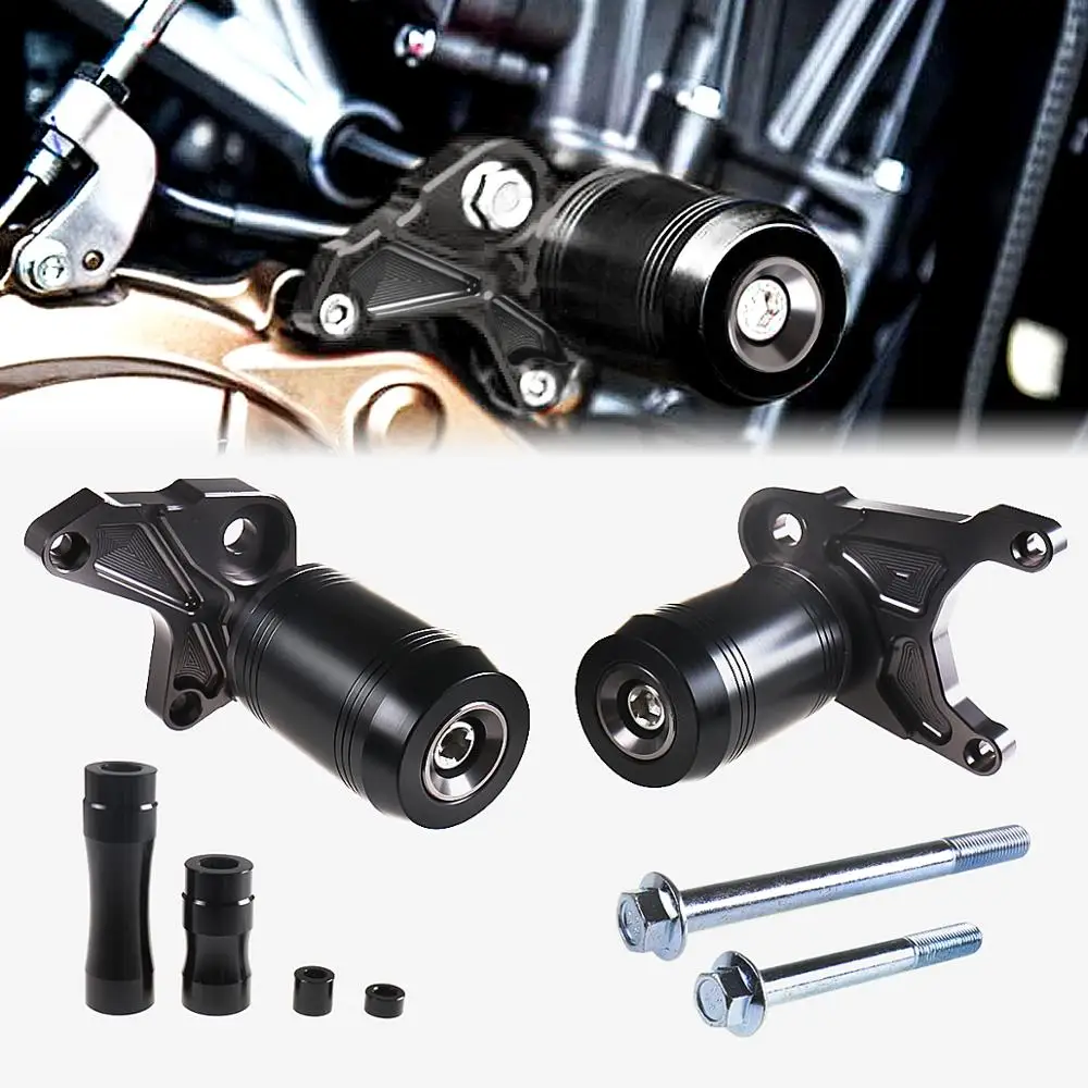 Motorrad Rahmengleiter Für Honda VFR - Sturzschutz In Rot