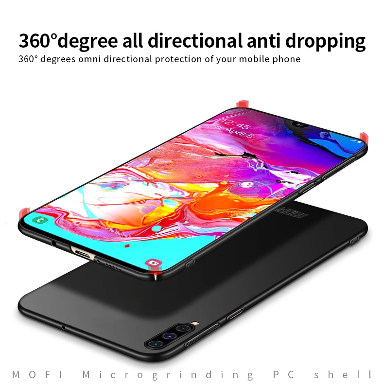 Для samsung Galaxy A70 чехол MOFI PC жесткие чехлы для samsung Galaxy A70 Phone Shell