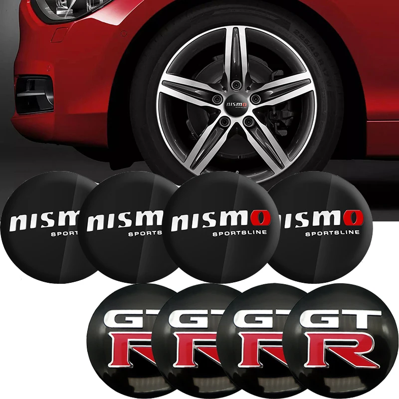 Колпачки для ступиц 56 мм эмблема Nismo GTR Nissan Juke Note Leaf Qashqai Tiida X trail Teana Altima