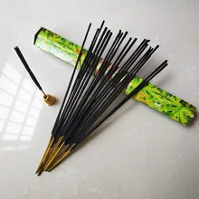 Одна маленькая коробка натуральные благовония благовоние для пагоды палочки Индия ручная цитроннель благовония Йога Медитация палочка благовония оптом подарки