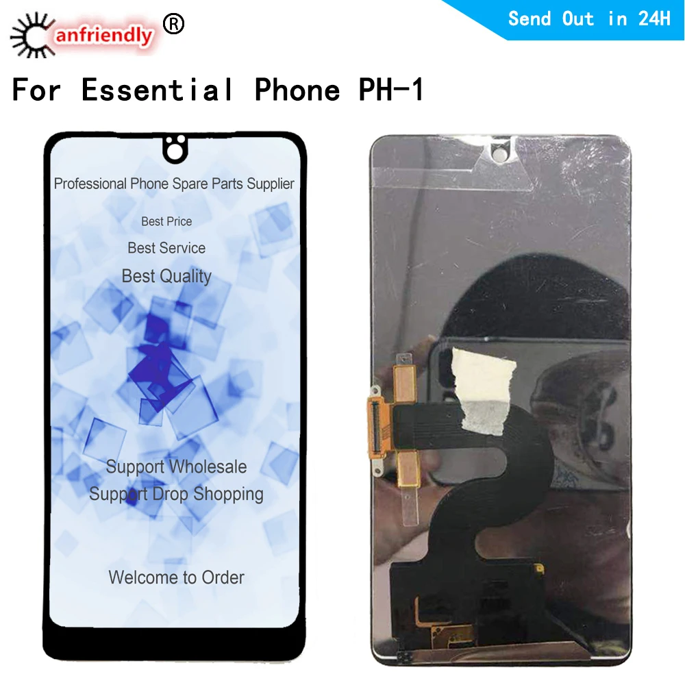 

5.71 inch For Essential Phone PH-1 PH1 LCD Display+Touch Screen Digitizer Assembly Replacement+free tools For Essential PH-1