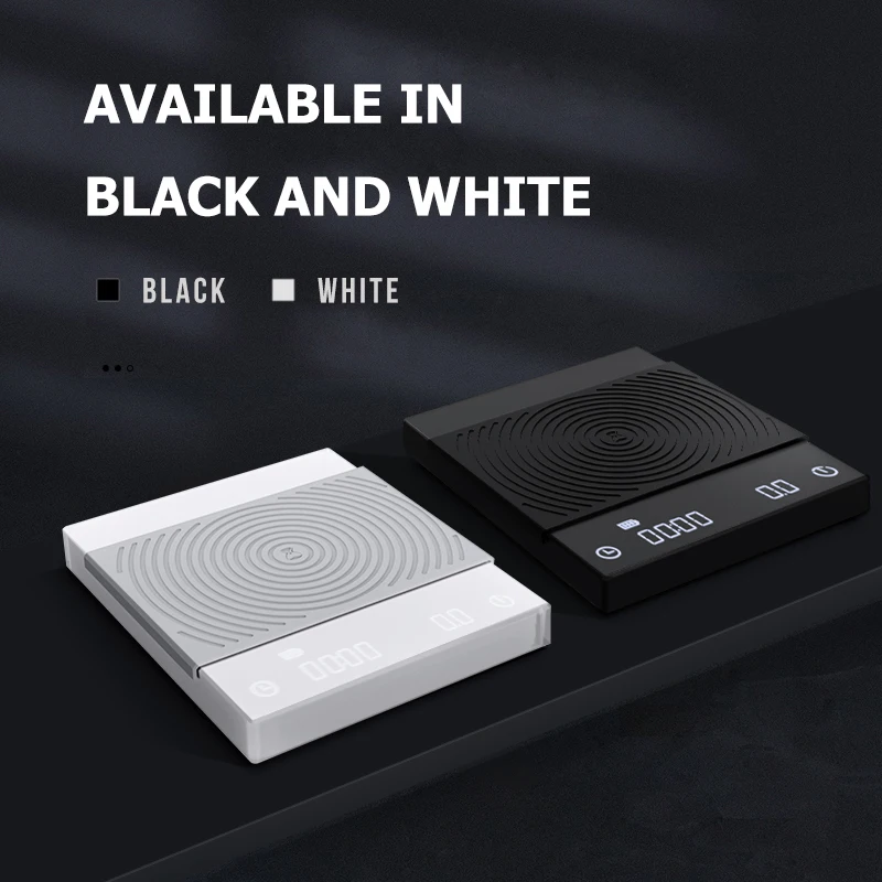 2 кг Электронный цифровой кофе Вес основной Смарт весы светодиодный с таймером