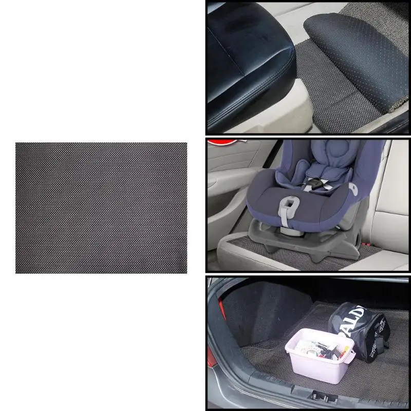

Universal PVC Foam Car Dashboard Trunk Sticky Mat Anti-Slip Mesh Pad 150x50cm Uniform Breathable Small Square Design
