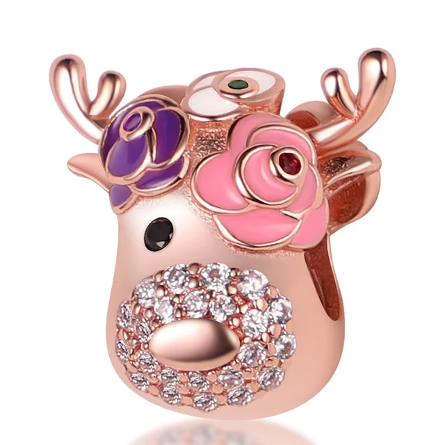 Genuine 925 sterling silver marine animal hanging bead pendant suitable for original Pandora bracelet ladies fashion jewelry PAC1038