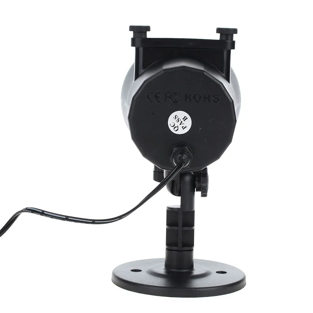 Landscape Lamp LED Moving Christmas Xmas Projector Lights Portable Plastic Indoor Outdoor Lawn Lamp Garden Party Birthday