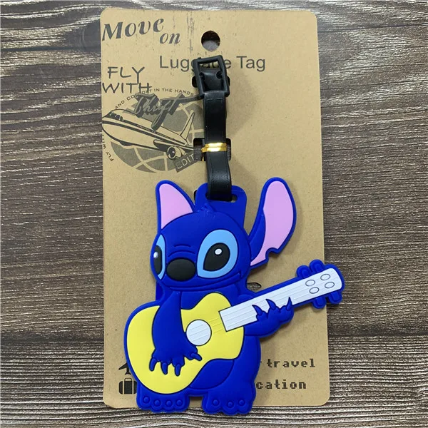 IVYYE Stitch Eeyore аниме аксессуары для путешествий багажная бирка на чемодан ID адрес портативный держатель тегов багажная этикетка Новинка - Цвет: see chart