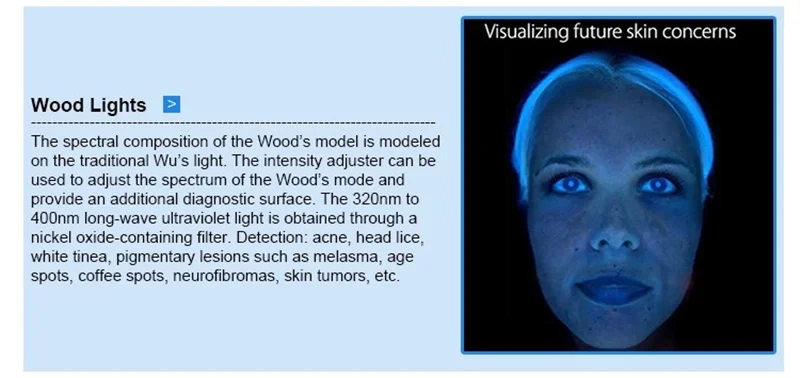 newest Hot sell magic mirror facial skin analyzer / 3d face camera