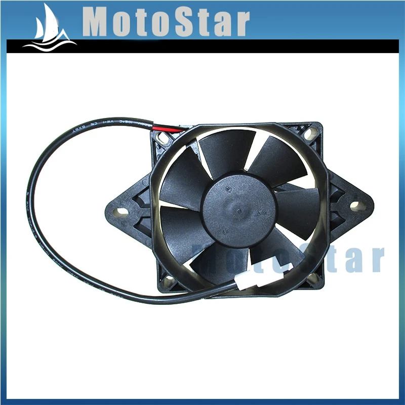 Электрический радиатор термальные для охлаждения вентилятор для китайского Quad Go Kart Buggy 4 Wheeler ATV UTV 200cc 250cc