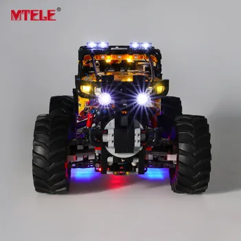 

MTELE Brand LED Light Up Kit For 4X4 X-treme Off-Roader Toys Lighting Set Compatile With 42099