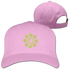 Бейсбольная Кепка унисекс в стиле хип-хоп с рисунком Листьев Сорняков, винтажные регулируемые шляпы