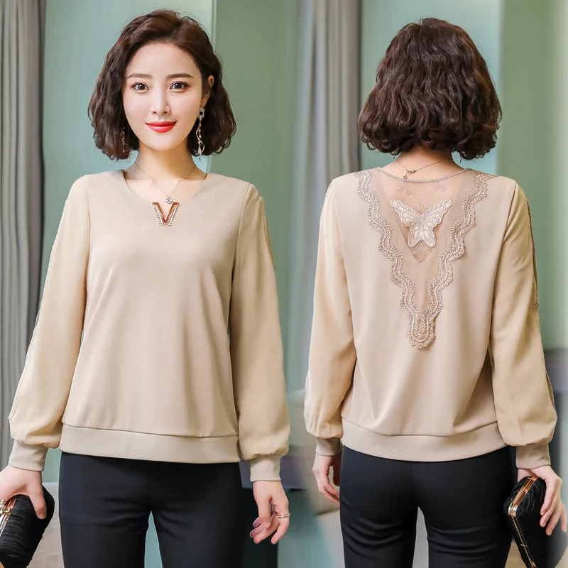 Шифоновые блузки рубашки 2020 Blusas Femininas Elegante новая корейская мода свободные