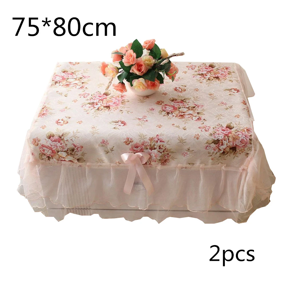 2pc 75x80cm 1 шт. круглая/прямоугольная белая кружевная скатерть, покрытие для обеденного стола, ткань для дома, отеля, текстиль для рождества, свадьбы, события, отеля, Decora - Цвет: 2pc 75x80cm