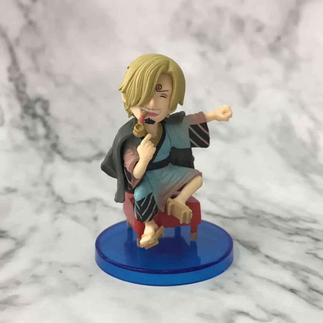 

Anime One Piece WCF Japanese Style Kimono Straw Hat Mission Luffy Sauron Nami Gismo Wu SOAP Capsule Toy