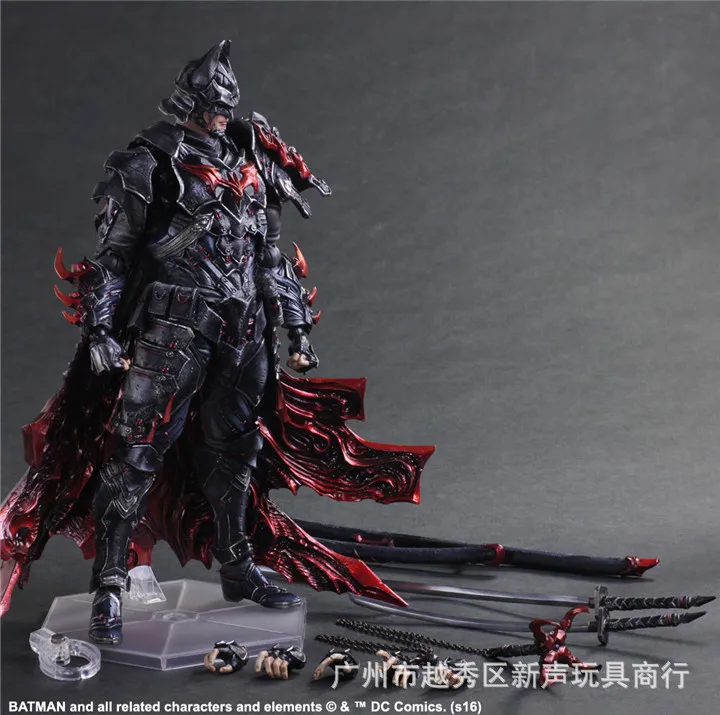 

New Voice Anime Marvel/CD Universe Mobile PA Change Batman Garage Kit Model Boxed Doll Decoration