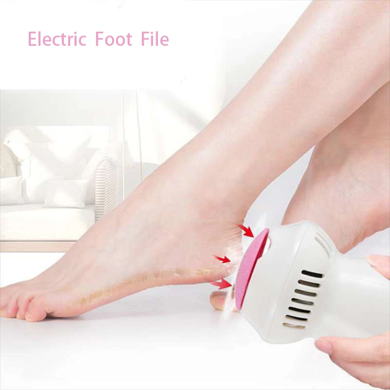 

ABS Electric Callus Remover Foot Skin Care Pedicure Foot File Hard Dead Dry Skin Remover Muti-use Electric Skin Peeling Device