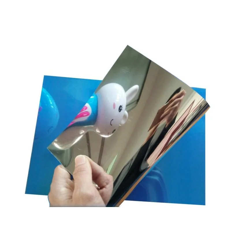 Self-Adhesive UV Reflective Mirror Decorative Sticker Solar Ovens Concentrated Light Film