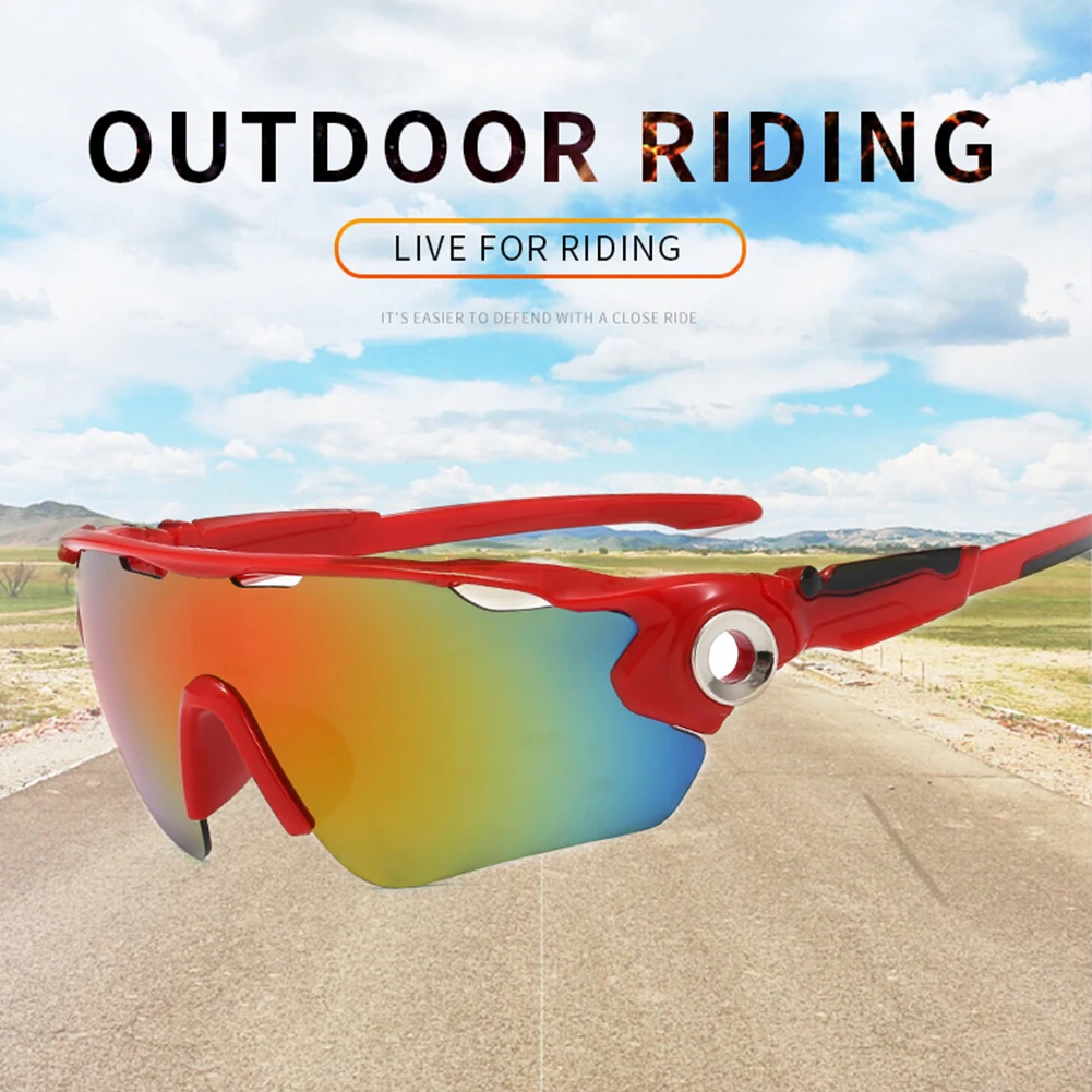 Cycling Eyewear Sunglasses UV 400 Protection Polarized Eyewear Cycling Running Sports Bike Sunglasses Goggles for Men Women
