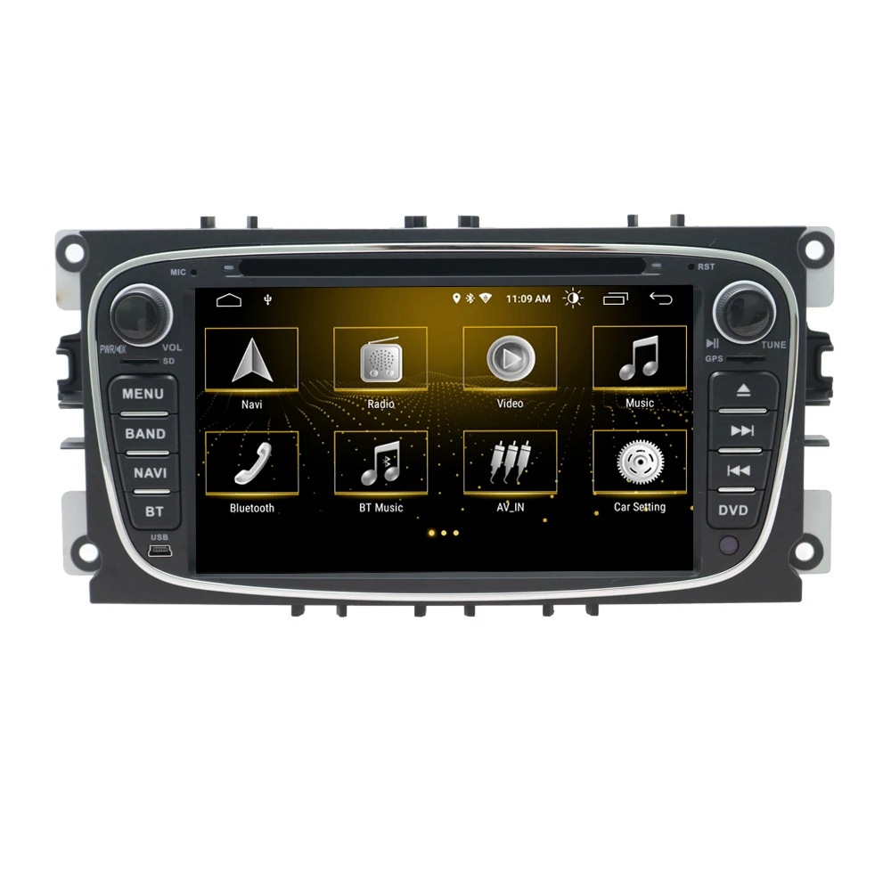 6 2 &quotавтомобильный DVD-плеер с GPS(opt) аудио Радио стерео BT/TV Canbus для FORD Mondeo/Tourneo/Transit