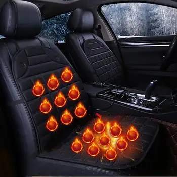

Heated Car Seat Cushion Cover Seat Heater Warmer Winter Household Cushion Car Driver Heated Seat Cushion New