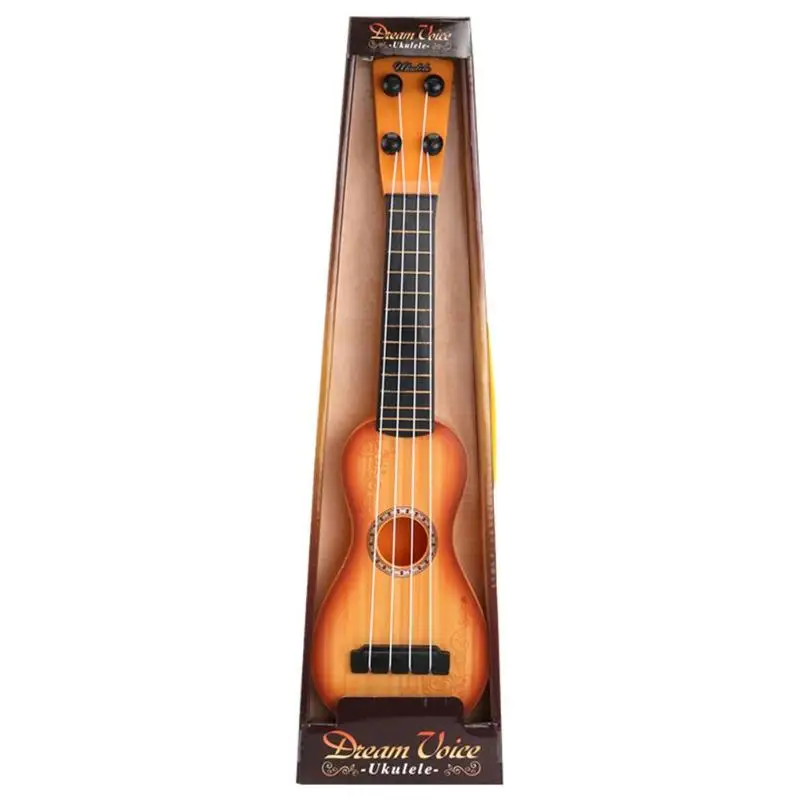 Ukelele гитарные игрушки Дети моделирование древесины музыкальный инструмент Детские подарки развлечения и декоративные интеграции
