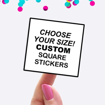 

Custom Square Stickers Custom Labels Square Labels Custom Clear Stickers Custom Stickers Logo Stickers Packaging Stickers