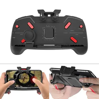 

Studyset Gaming Joystick Gamepad Mobile Phone Game Trigger Fire Button L1R1 Shooter Controller AK21 for PUBG Game Handle Holder