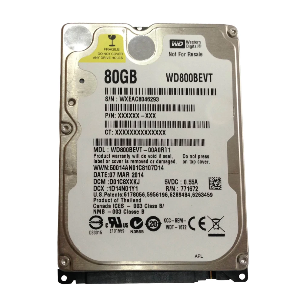 80 ГБ HDD жесткий диск + крепёжный кронштейн для sony PS3 Super Slim CECH-400X