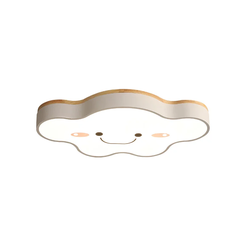 Современная светодиодная люстра Smile Cloud для детской комнаты спальни