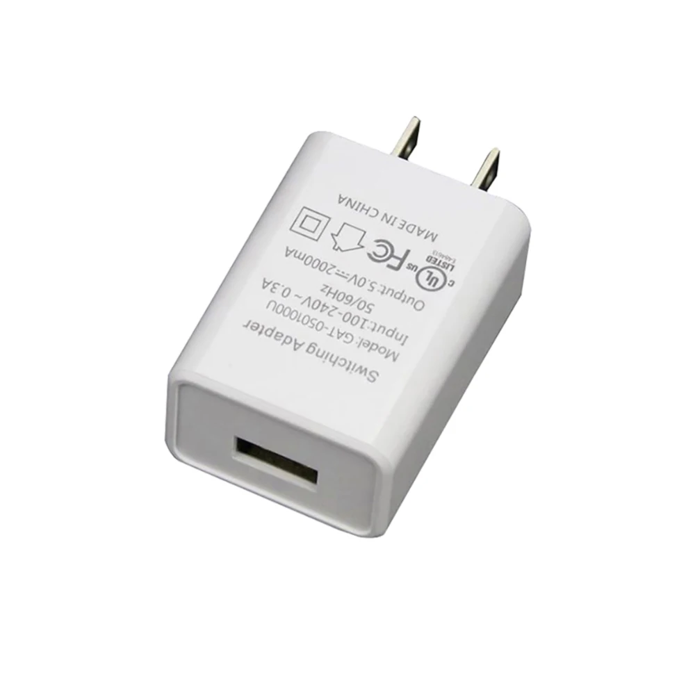 5V 2A USB настенный адаптер питания зарядное устройство для iPhone samsung Android huawei 2 PIN US Plug Быстрая зарядка для смартфонов - Тип штекера: США