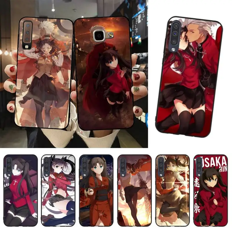 Горячая Распродажа Fate Stay Night Rin Tohsaka &amp лука мягкий чехол для мобильного телефона