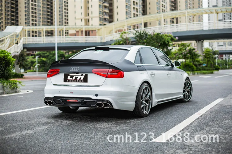 Подходит для AUDI A4L 13-16 крылья спойлера из углеродного волокна