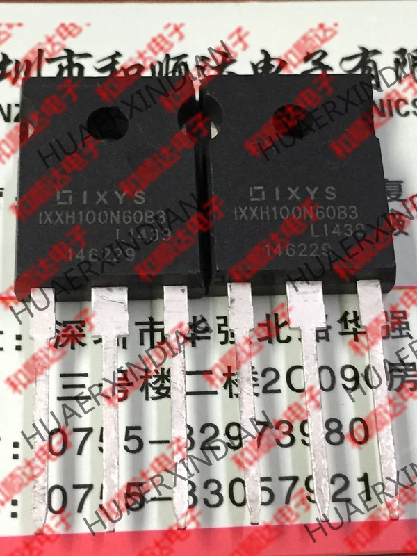 5 шт. IXXH100N60B3 TO-247 IGBT 600V 100A