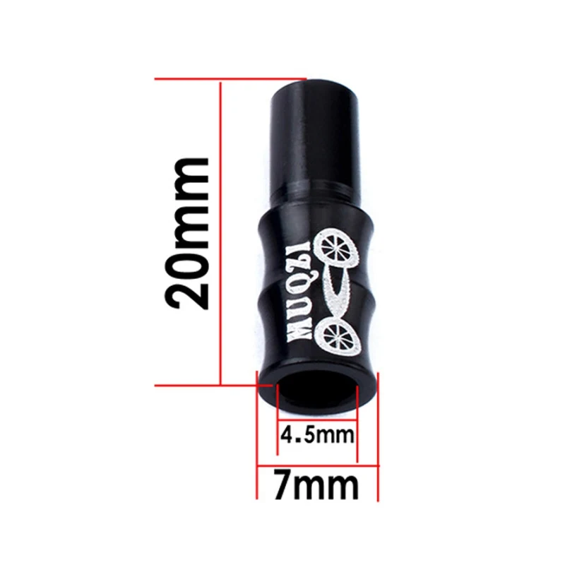 G10PCS разноцветный сплав велосипед кабель с торцевыми крышками горного велосипеда, концов кабеля Prifessional на открытом воздухе Аксессуары для велосипеда