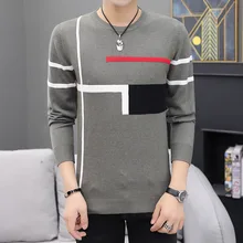 ^#Cheap Fashion Mens 2019 Clothes New Sweater Men Casual Knitting Sweaters Pullover Stripes Pullovers Mens Sweaters ^#Cheap Fashion Mens 2019 Clothes New Sweater Men Casual Knitting Sweaters Pullover Stripes Pullovers Mens Sweaters